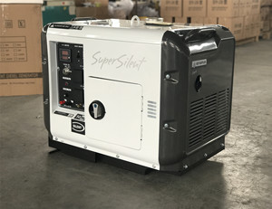 เครื่องกำเนิดไฟฟ้าดีเซล 6.5kva แบบเงียบพิเศษ - Product Image 6