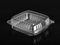 Récipient à dessert en plastique blister de fournisseur chinois Boîte d'emballage de gâteau en plastique transparent Récipient à dessert en plastique
