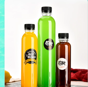 Toptan en iyi fiyat 330ml boş <span class=keywords><strong>PET</strong></span> plastik şeffaf sızdırmaz BPA ücretsiz içecek şişesi içecekler için - Product Image 4