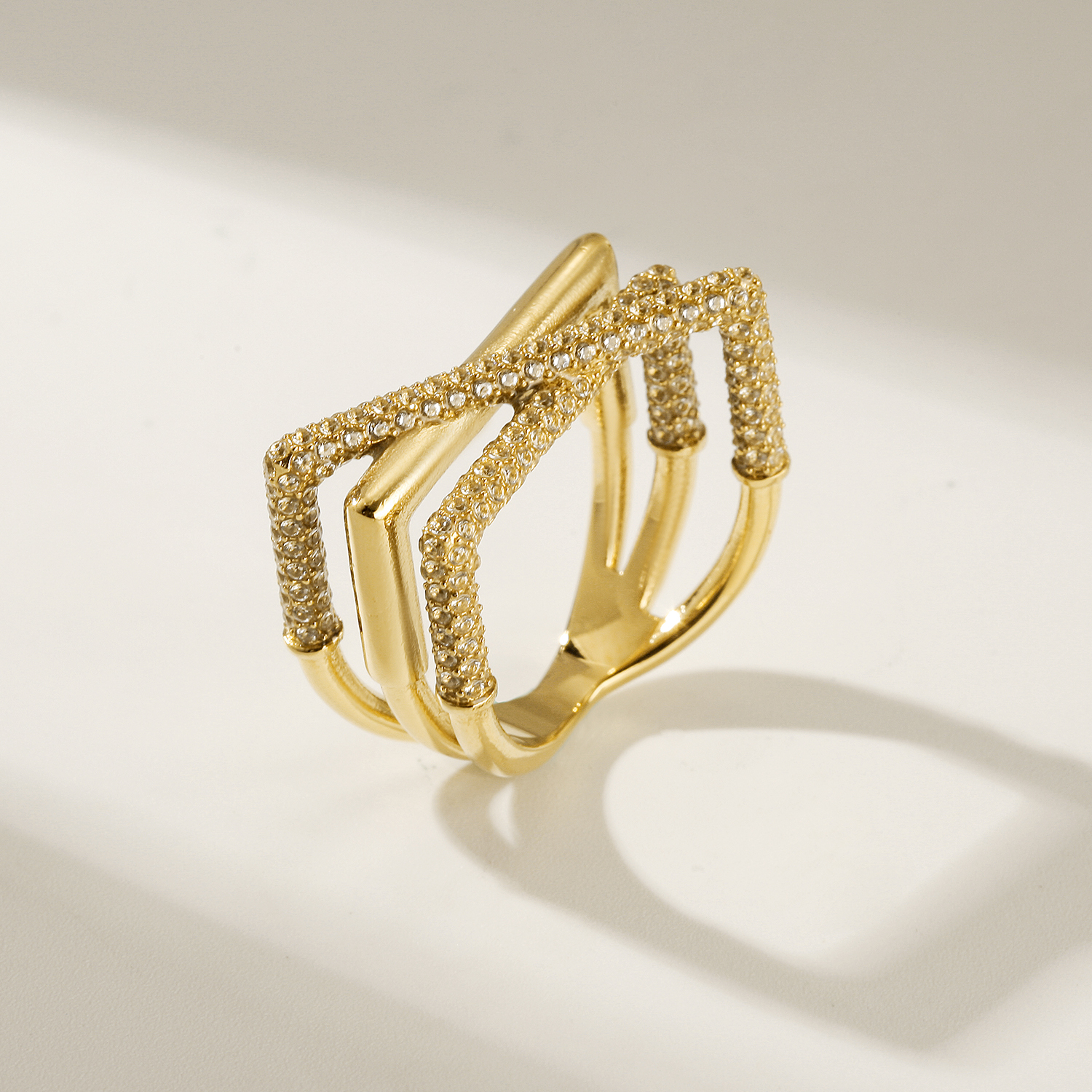 316l cartier nail ring