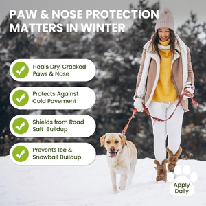 Lick-Safe Cat Dog Paw Coconut Balm All-Natural Moisturizer <strong>Soother</strong> Repair Dry Cracked Pads <strong>Snout</strong> Pet Paw Snow Protection Balm - Product Image 6