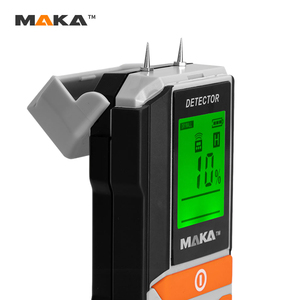 มินิดิจิตอลความชื้นความชื้นไม้ Damp Meter การอ่านความชื้นอุณหภูมิการวัด - Product Image 5