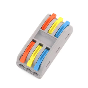 Conector de cable rápido Bloque de terminales universal de <span class=keywords><strong>2</strong></span>/4/5 pines Divisor de enhebrador Bloque de terminales de cable de acoplamiento rápido - Product Image 4