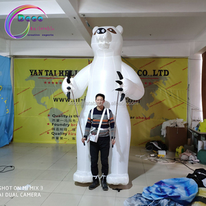 Costume Gonfiabile da <span class=keywords><strong>Orso</strong></span> Polare Bianco - Product Image 4