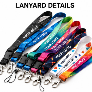 Custom Logo <b>Lanyard</b> with ID Badge Holder Retractable Badge Reel Safety Breakaway for Office Exhibition Promotional Gift - Product Image 4