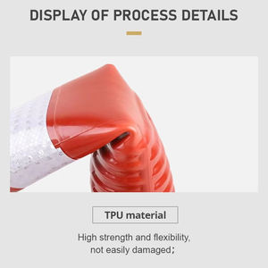 <span class=keywords><strong>Poteau</strong></span> de délimitation routière en plastique flexible réfléchissant avec <span class=keywords><strong>base</strong></span> en caoutchouc <span class=keywords><strong>à</strong></span> ressort pour utilisation sur les voies - Product Image 6