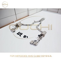 Échappement Catback OUCHI pour Mercedes AMG CLS63 W219 6.2L, silencieux à valve en acier inoxydable de 1,5 mm, haute performance, pièces automobiles