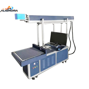 Machine de marquage et de découpe laser CO2 Galvo à focalisation dynamique 3D avec tube en verre 100W 130W pour jeans, acrylique, bois - Product Image 3