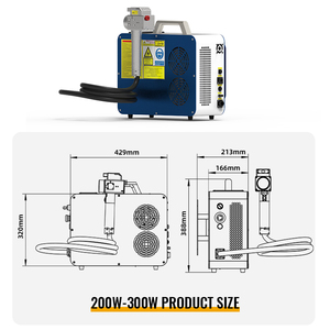 Macchina per Pulizia <span class=keywords><strong>Laser</strong></span> Portatile ad Alta Potenza per Rimozione <span class=keywords><strong>Ruggine</strong></span> e Vernice, Pulizia Industriale e del Legno - Product Image 4