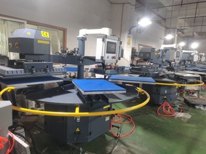 เครื่องรีดร้อนแบบหมุนอัตโนมัติ 6 สถานี 2 แผ่นทำความร้อน สำหรับพิมพ์ผ้า ถ่ายโอนความร้อน แบบหมุน สำหรับเสื้อยืด ระบบซับลิเมชั่น - Product Image 5