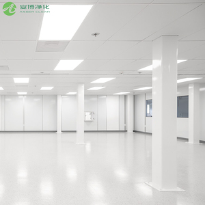 Panel portátil modular de diseño moderno, paneles de pared sándwich médicos con sistema de filtración, sala limpia GMP - Product Image 1
