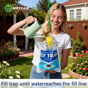 กับดักแมลงวันแบบแขวน ถุงดักแมลงวัน กับดักแมลงวันกลางแจ้ง กับดักแมลงวันกลางแจ้งสำหรับสวน ถุงดักแมลงในสวน ถุงขนาดใหญ่ กับดักแมลงวันผลไม้ - Product Image 3