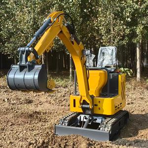 Mini-excavatrice sur chenilles approuvée CE EPA, <span class=keywords><strong>micro</strong></span>-pelleteuse, excavatrice hydraulique sur chenilles, mini-excavatrice de 750 kg avec <span class=keywords><strong>pelle</strong></span> - Product Image 1