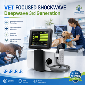 Dispositivo de Ondas de Choque Profundas Portátil, Máquina de Terapia de Ondas de Choque Electromagnéticas Enfocadas para el Alivio del Dolor en Mascotas - Product Image 3