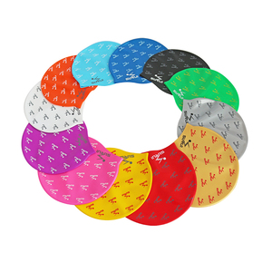 Gorro de Natación de Silicona Personalizado al por Mayor, Elástico, Impermeable, Unisex, para Adultos, para Deportes Acuáticos - Product Image 1