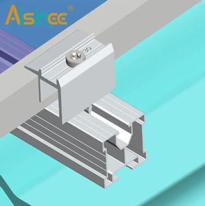 Support <span class=keywords><strong>de</strong></span> toit réglable pour panneau solaire Art Sign, kit <span class=keywords><strong>de</strong></span> montage facile avec fixation sur rail, <span class=keywords><strong>crochet</strong></span> <span class=keywords><strong>de</strong></span> toit pour 1 à 4 panneaux - Product Image 3