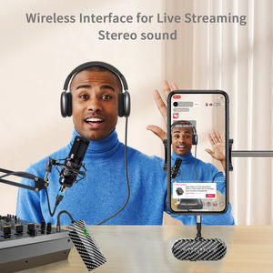 جهاز إرسال وجهاز استقبال لاسلكي USB C من G للبث المباشر وتسجيل الموسيقى ، لاسلكي للهواتف - Product Image 2