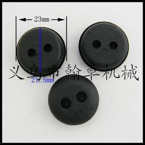 Bujes de Amortiguador de 2 Orificios para Aceite y Combustible Husqvarna de 19 mm, Repuestos y Accesorios para Cortacésped - Product Image 1