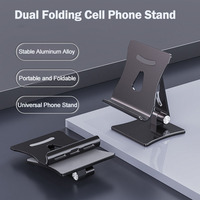 Support de tablette iPad en gros, accessoires de bureau, support pliable et réglable en alliage d'aluminium, étanche et portable