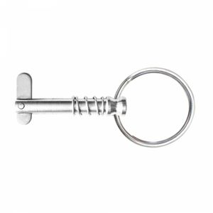 Perno de resorte de acero inoxidable de 50 mm con anillo para piezas de repuesto de herrajes marinos - Product Image 4