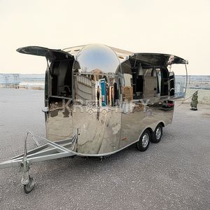 รถพ่วงขายอาหาร รถขายฮอทดอก เคบับ กาแฟ รถครัวเคลื่อนที่พร้อมอุปกรณ์ครบครัน รถขายชานมไข่มุก - Product Image 4