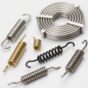 Resortes de servicio de mecanizado CNC, fabrica resortes de torsión izquierdo y derecho de flexión lineal de acero inoxidable de alta calidad personalizados - Product Image 1