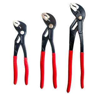 Pince multifonctionnelle professionnelle de haute qualité CRV, pince à eau, pince à étau, 6 pouces, 7 pouces, 10 pouces, 12 pouces, poignée souple en plastique, métrique, OEM - Product Image 1