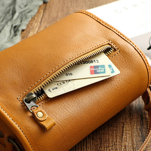 Nuevo Bolso Bandolera de Moda para Teléfono Móvil, de Alta Calidad, en Cuero Vacuno Auténtico, Venta al Por Mayor, Promocional, para Mujer - Product Image 5