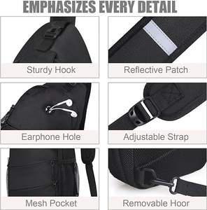 Bolsas de eslinga impermeables multifunción Bolsas de deportes al aire libre Montar Haiking Escalada Riñoneras - Product Image 5