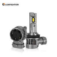 Luxfighter Hochleistungs-Q66 100W 11000lm H4 H7 H11 C6s Mini Plug-and-Play F30 M8 LED-Scheinwerferlampen für Auto, Motorrad und LKW