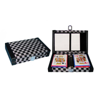 Boîte cadeau en papier personnalisée, écologique, durable, pour jeux de cartes familiaux