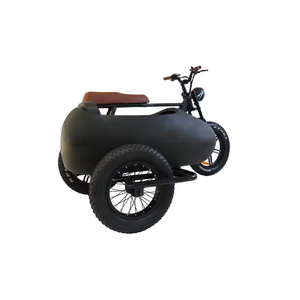 <span class=keywords><strong>Sidecar</strong></span> para Bicicleta Eléctrica de 3 Ruedas, de Aluminio, para Adultos, con Batería de Litio de 48V 15AH, Motor de Cubo Trasero de 750W sin Escobillas y Frenos de Disco - Product Image 3