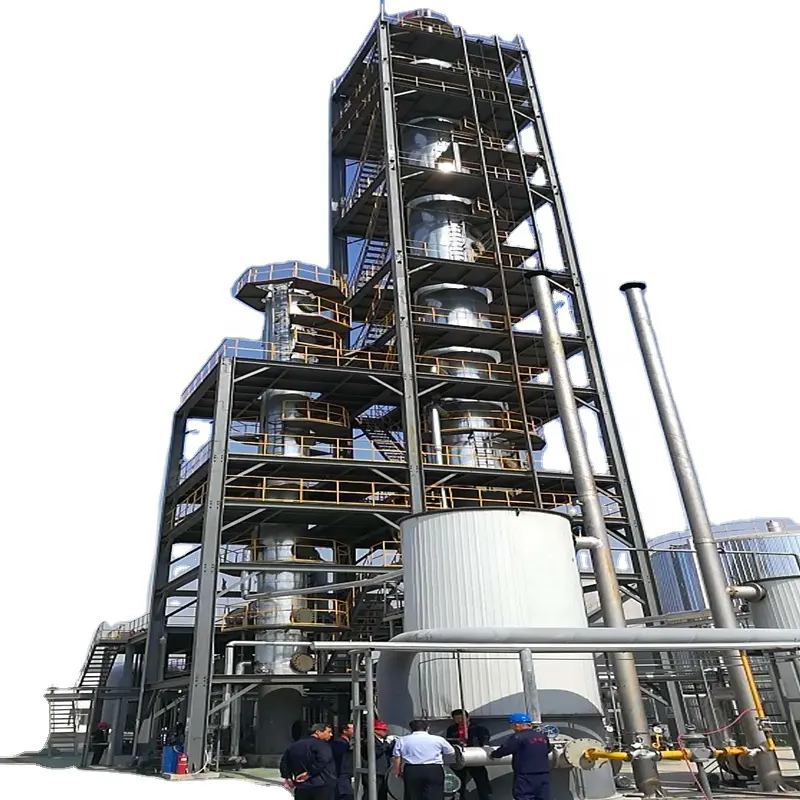 Ruwe Zwarte Olieraffinaderij Nieuwe Ingebouwde Latin Amerika Petrochemische Plant Met 10-30ppm Zwavel Diesel