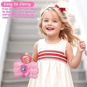 EPT Fashion Valigetta Cosmetica Lavabile Fai-da-te Divertente con Specchio, Set Trucco per Bambine e Ragazze, Kit Trucco per Bambini - Product Image 4