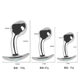 Plug Anale in Metallo 100% Impermeabile con Sensazione Realistica per Uso Anale - Giocattolo per Adulti per Uomini e Donne - Product Image 1