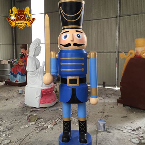 Statue de <span class=keywords><strong>Casse</strong></span>-<span class=keywords><strong>Noisette</strong></span> en Fibre de Verre de Taille Réelle, Sculpture Décorative en Résine pour Centre Commercial, Noël, Nouvel An - Product Image 6