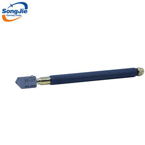 ガラスカッターツールミラー切削工具3-10mmガラスカッターヘッドとスクリュードライバー付きタイルミラー用オイルドロッパーグローブ - Product Image 1