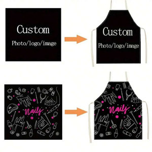 Nhà Máy Trực Tiếp Cung Cấp Giá Tốt Nhất In Kỹ Thuật Số Tùy Chỉnh Tạp Dề Với Logo Polyester Không Thấm Nước Tùy Chỉnh Tạp Dề Với Túi - Product Image 2