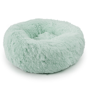 Fabrik preis Hochwertiges Kunst pelz Donut Bett Rundes Haustier bett Wasch bares Hunde-und Katzen bett für Haustiere - Product Image 2