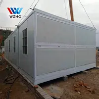 Libero Prefabbricata-piatto una storia mini casas contenedor prefabricadas modulares contenitore pieghevole pieghevole case