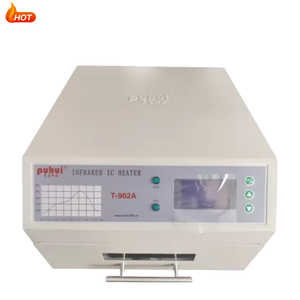 Pcb सर्किट बोर्ड क्लैंप सोल्डरिंग t962a रीफ्लो ओवन इन्फ्रारेड ic हीटर मशीन प्रक्रिया 300*320 मिमी 1500w - Product Image 4