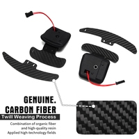Pour BMW E90 E92 E93 M3 X5M X6M E70 E81 E82 E87 Série 1 3, palettes de changement de vitesse magnétiques en fibre de carbone pour volant de voiture