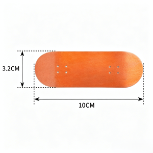 Vente en gros de mini fingerboards professionnels en bois d'érable canadien 100x34mm avec roulements double kick, en vrac - Product Image 6