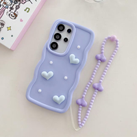 Coque de téléphone portable en TPU tendance de rue avec perles d'époxy DIY pour iPhone 14 15 17 Pro