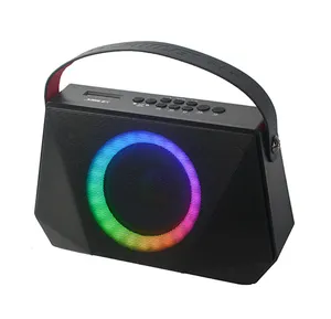 Source factory 5.25 inch 40W/30W outdoors high power led portable bluetooth USB/SD Card active speaker