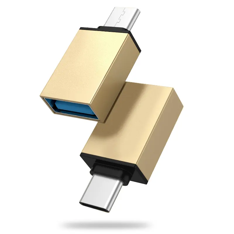 Adaptor USB Tipe C pria, konverter OTG adaptor cewek ke USB 3.0, harga pabrik