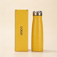 Gobelet isotherme à double paroi en gros avec gravure laser de logo personnalisé, bouteille d'eau en acier inoxydable pour cadeaux d'entreprise