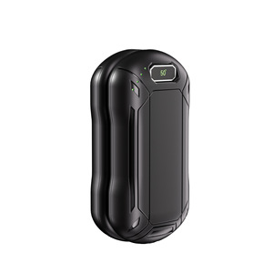 Magnetic Split Type <b>Hand</b> <b>Warmer</b> USB Rechargeable Adjustable Thermostat Mini Portable Black 6-8 Hours Battery Life - Product Image 2