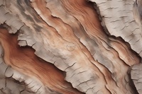 Papier peint mural imperméable sur mesure pour la décoration murale de la maison, texture d'écorce craquelée superposée