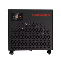 Pool World R290 1hp refroidisseur d'eau bain de glace refroidisseur filtre pompe plongeant froid bain de glace extérieur avec refroidisseur